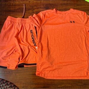 Under Armour Kid’s Orange Shorts